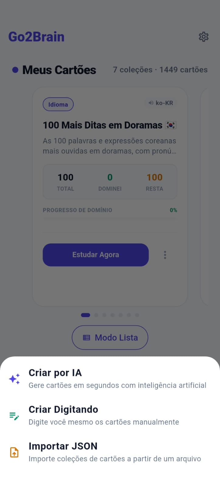 Tela de Criação e IA